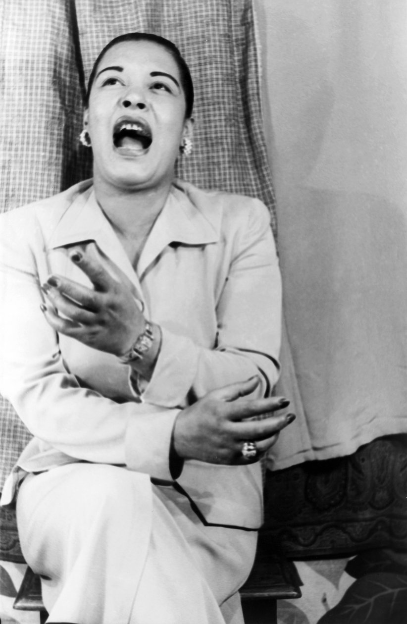 Billie Holiday (1915-1959) Amerikansk jazzsångerska 23 mars av Carl Van Vechten