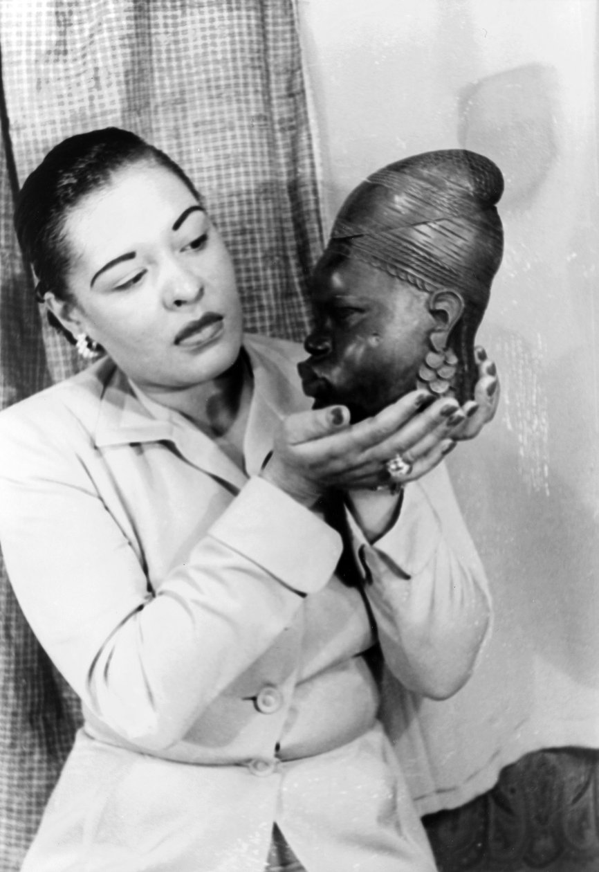 Billie Holiday (1915-1959) Amerikansk jazzsångerska 23 mars av Carl Van Vechten