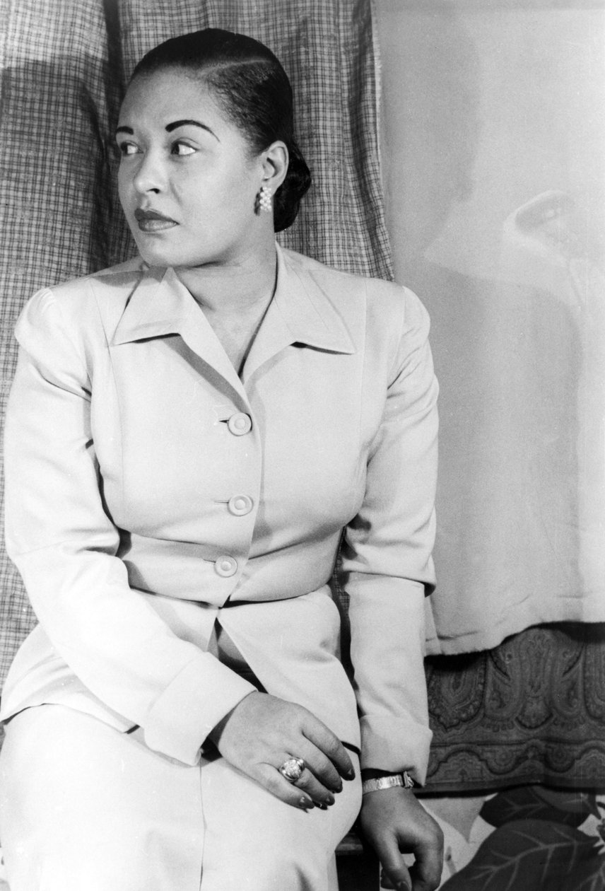 Billie Holiday (1915-1959) Amerikansk jazzsångerska 23 mars av Carl Van Vechten