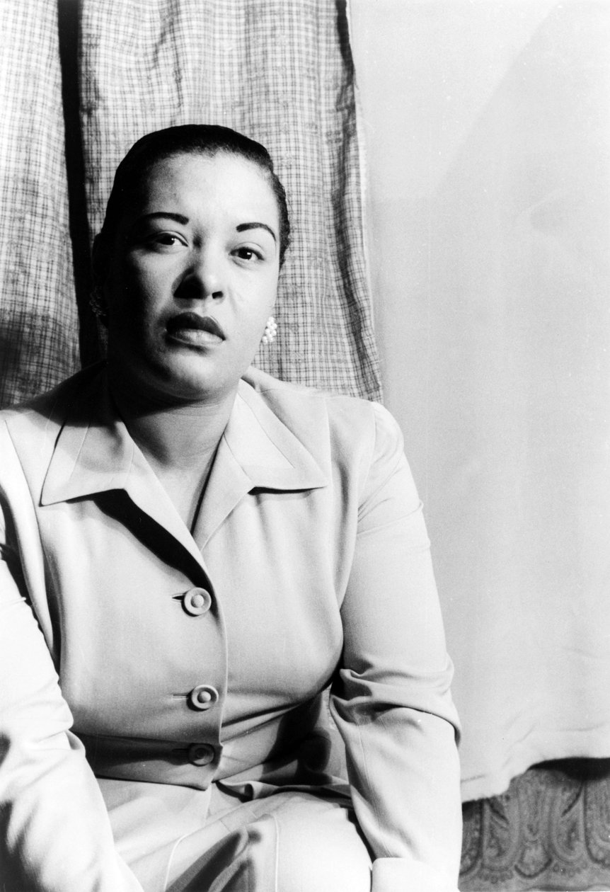 Billie Holiday (1915-1959) Amerikansk jazzsångerska 23 mars av Carl Van Vechten