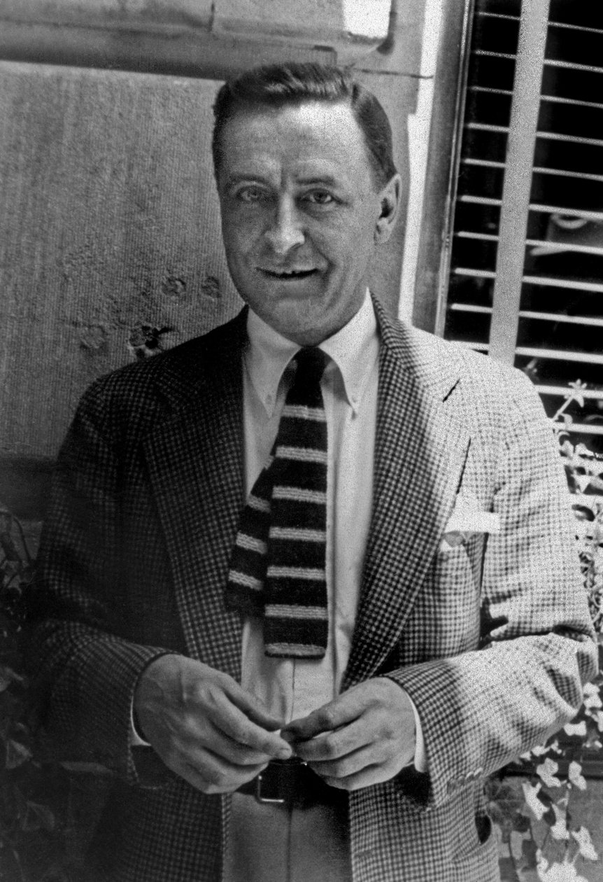 Francis Scott Fitzgerald (1896-1940) Amerikansk författare här ca 1937 Foto: Carl Van Vechten av Carl Van Vechten