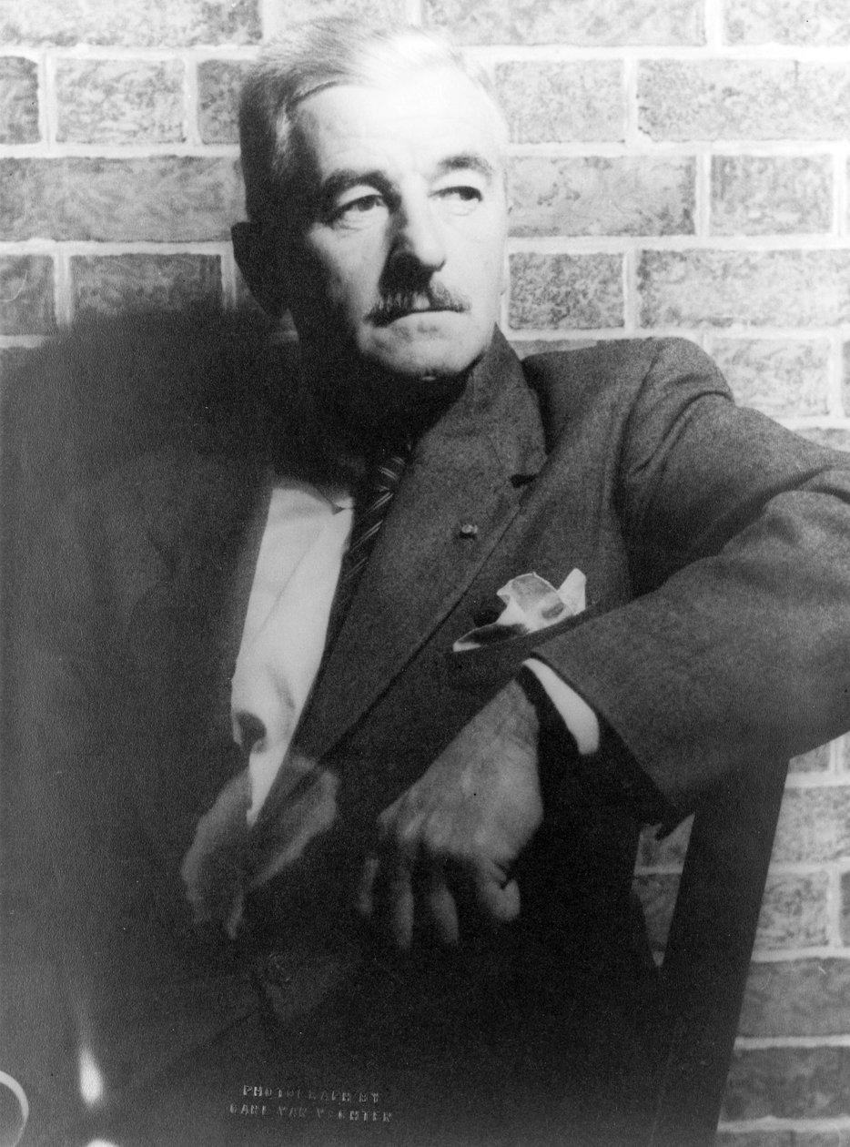 William Faulkner (1897-1962) 11 december 1954 (silvergelatintryck) av Carl Van Vechten