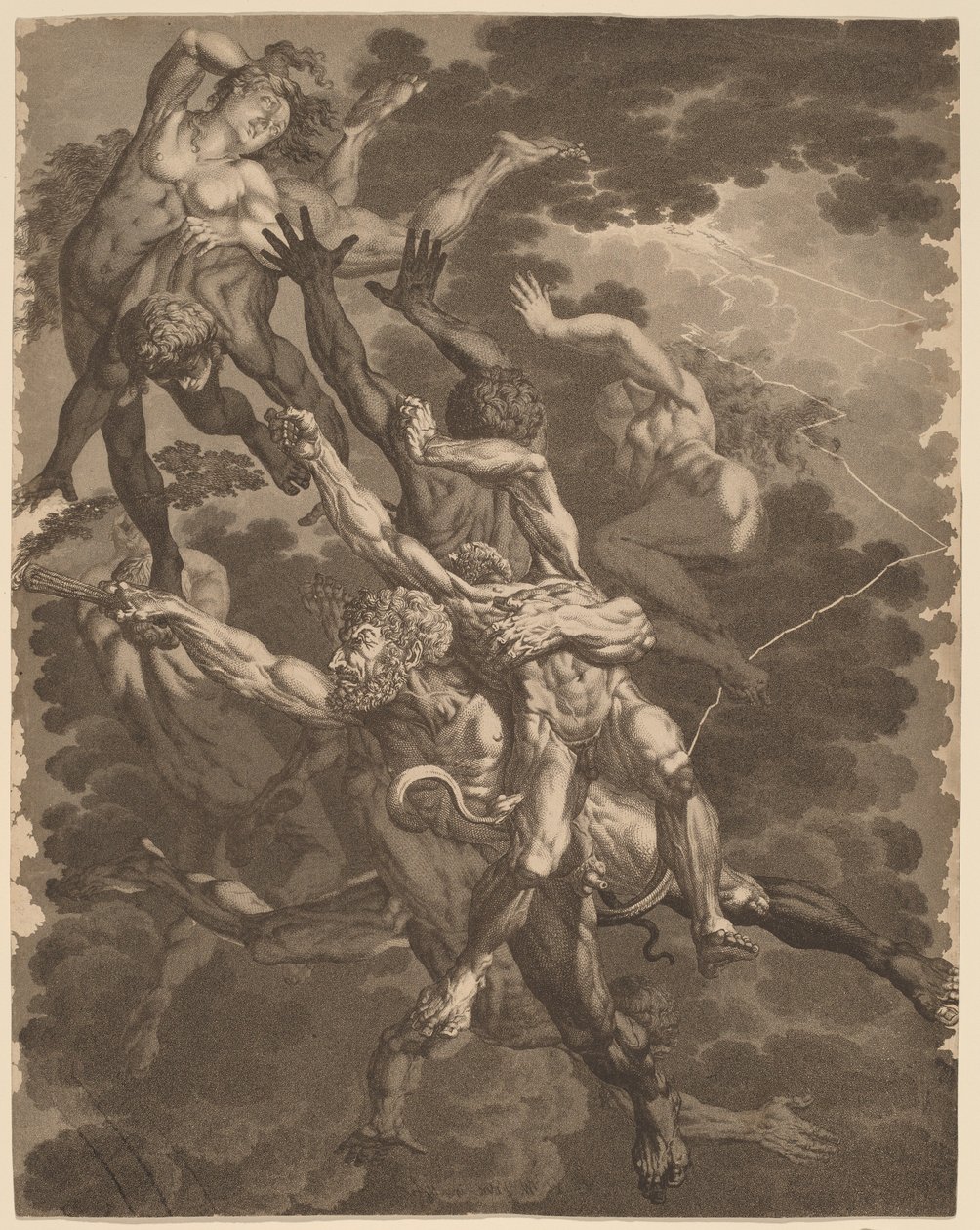 De fördömda av Carl Wilhelm Kolbe