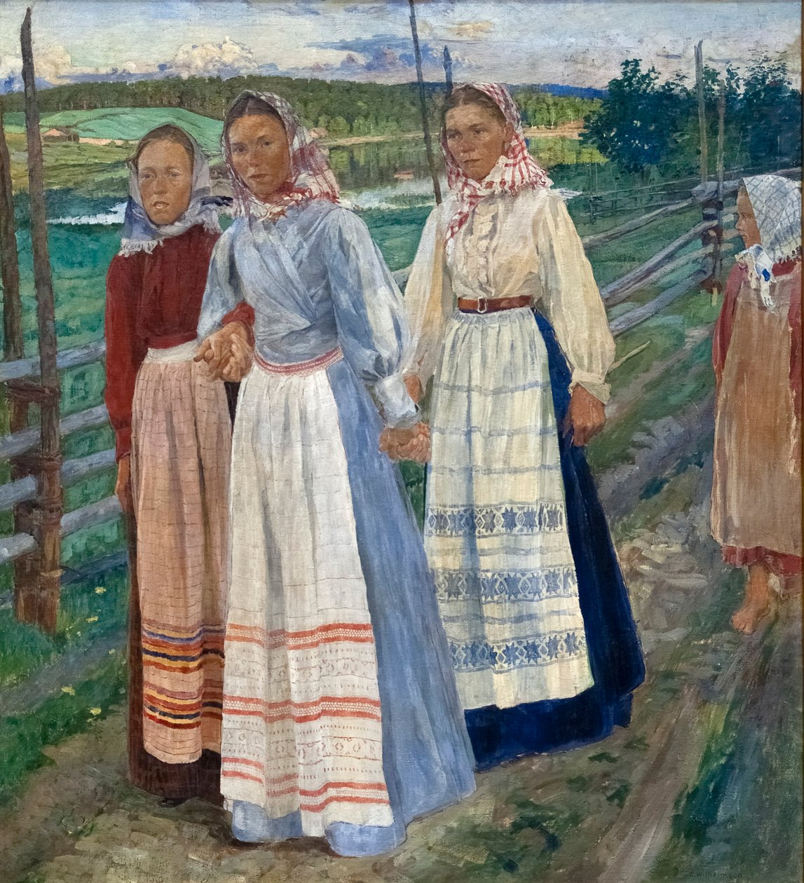 Lördag kväll av Carl Wilhelm Wilhelmson