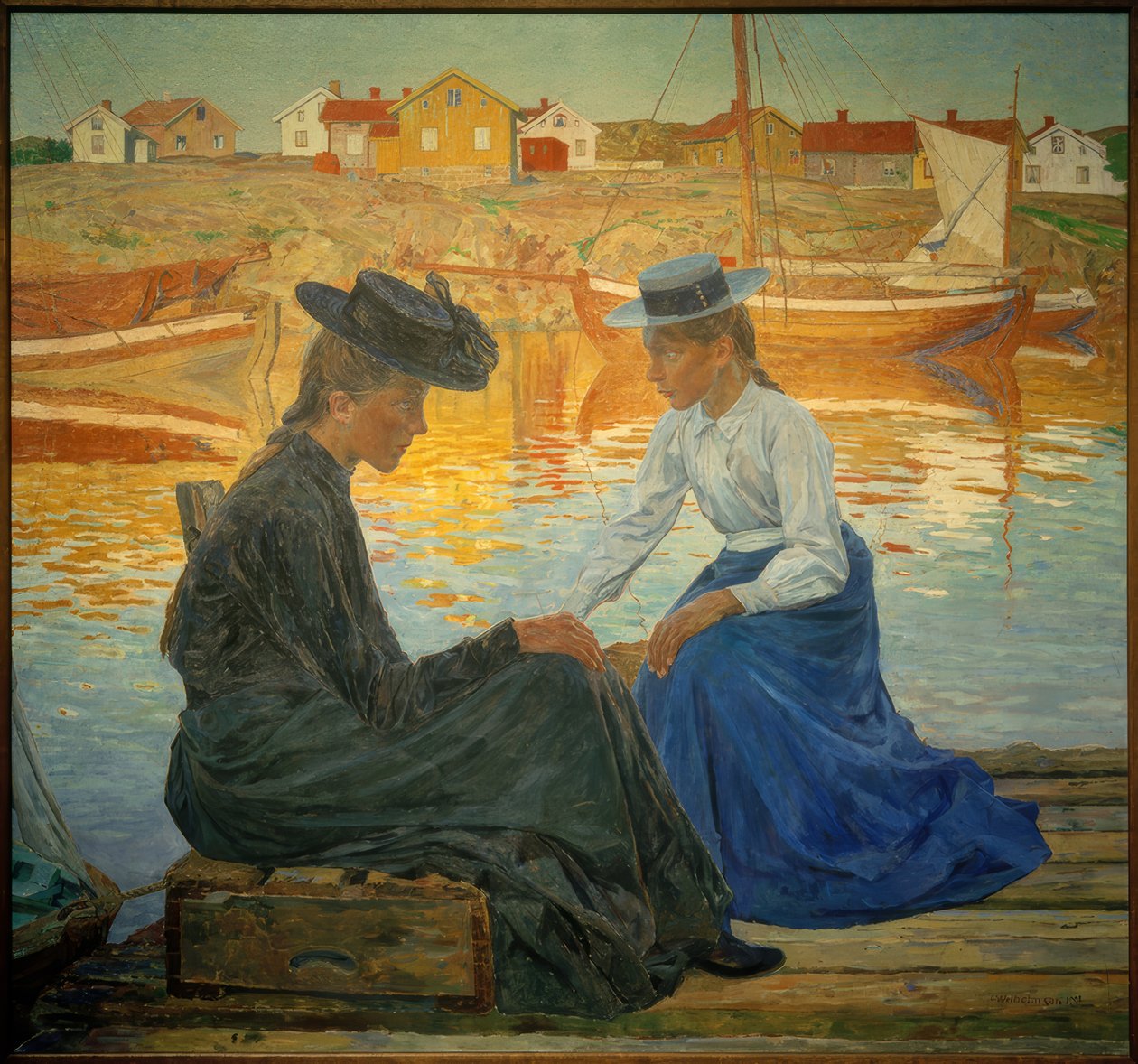 Hamnen av Carl Wilhelm Wilhelmson