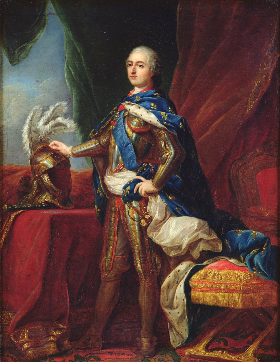 O le ata o Louis XV i lona ofutau na sasau av Carle van Loo