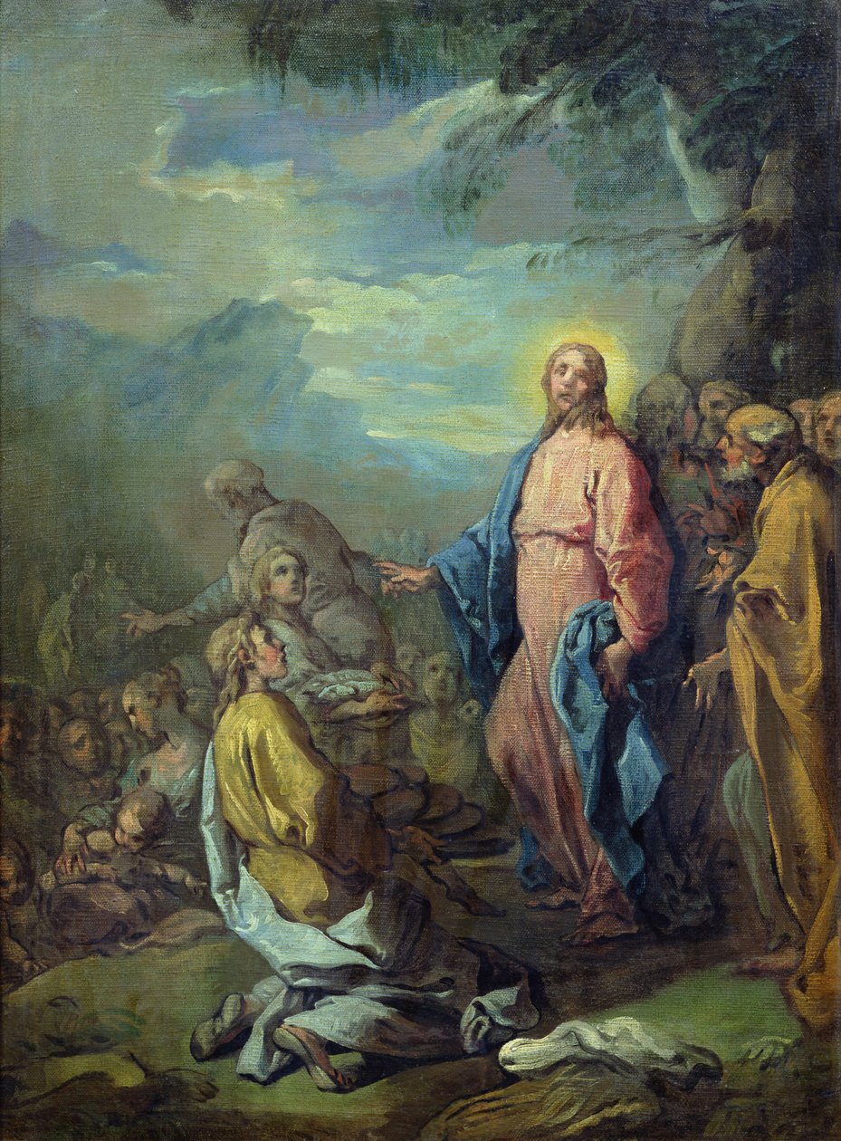 De femtusens matning före 1733 av Carle van Loo