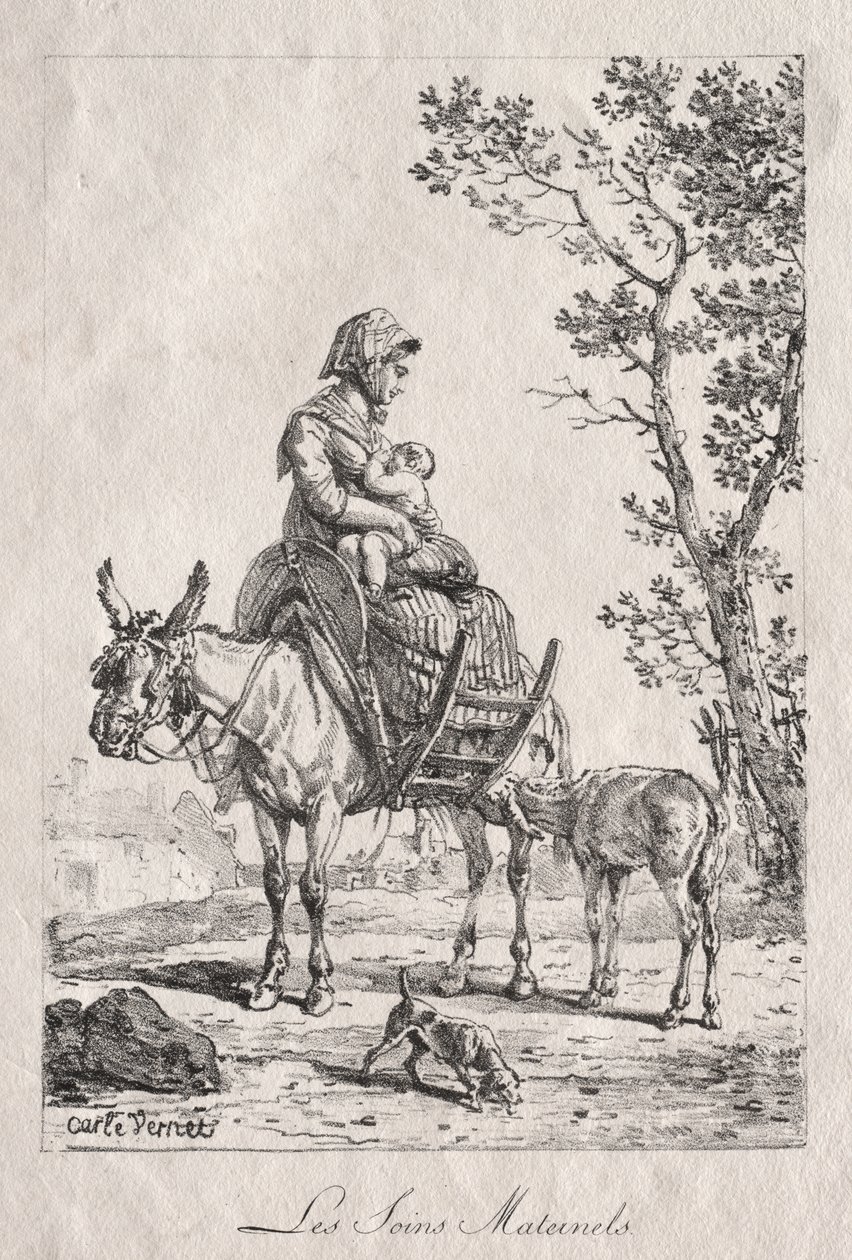 Mödravård av Carle Vernet