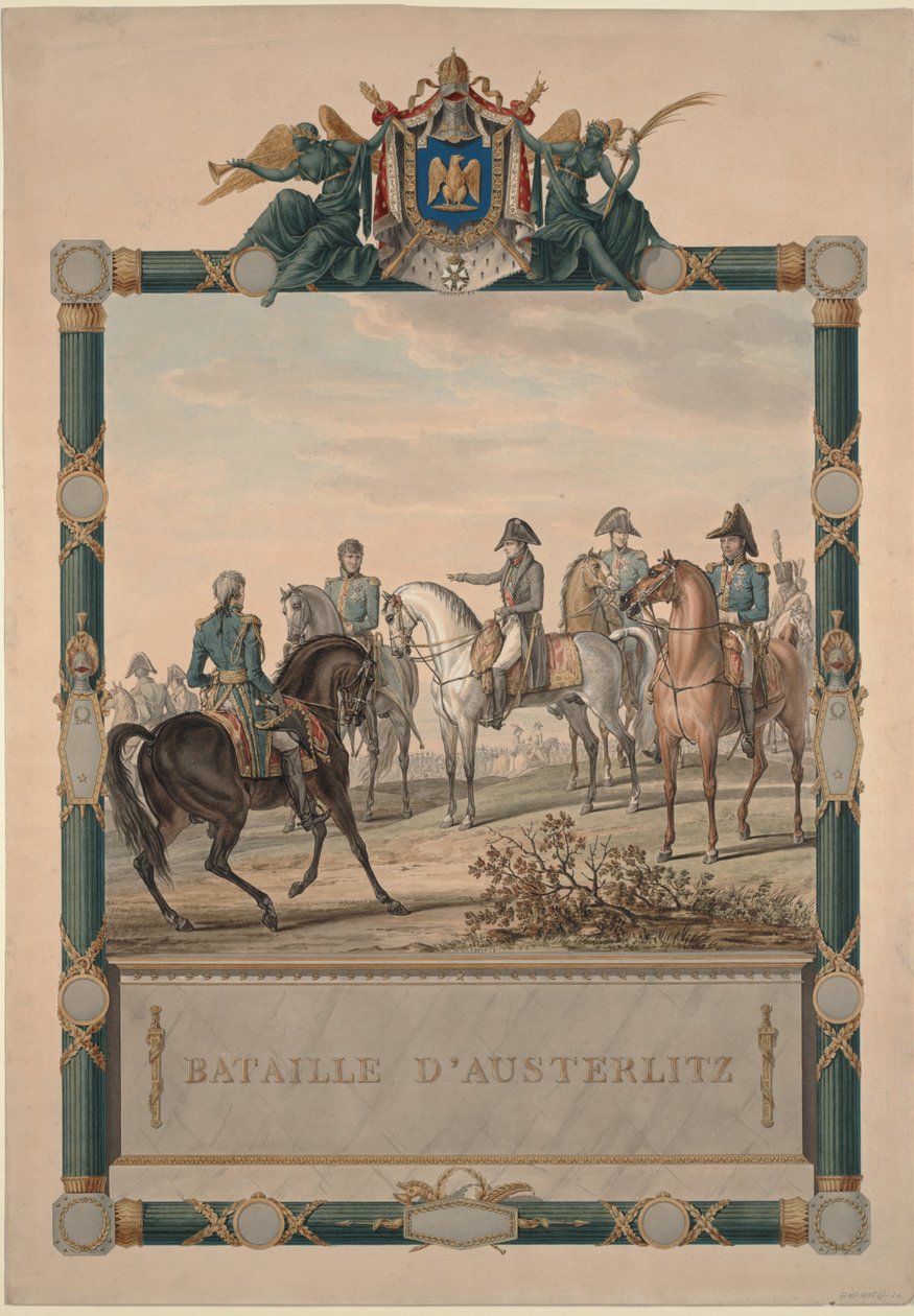 Slaget vid Austerlitz den 2 december 1805, 1805 av Carle Vernet