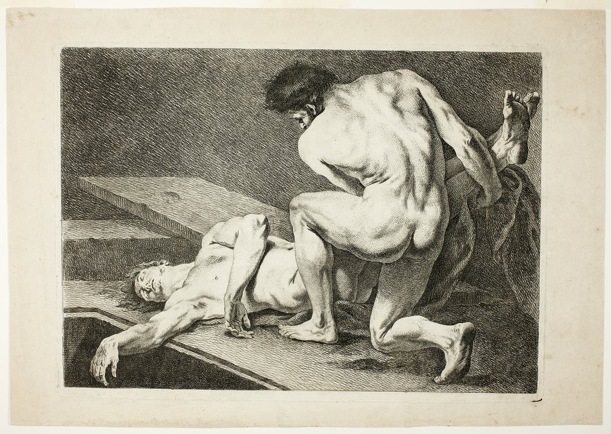 Figur, från Six Figures Académiques av Carle van Loo
