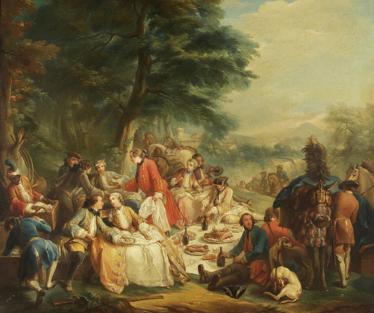 Vila på jakten av Carle van Loo