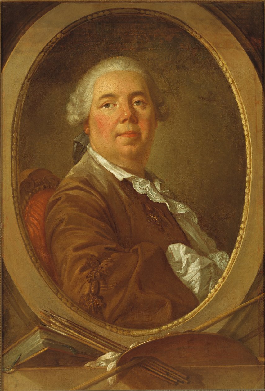 Självporträtt, ca 1760. av Carle van Loo