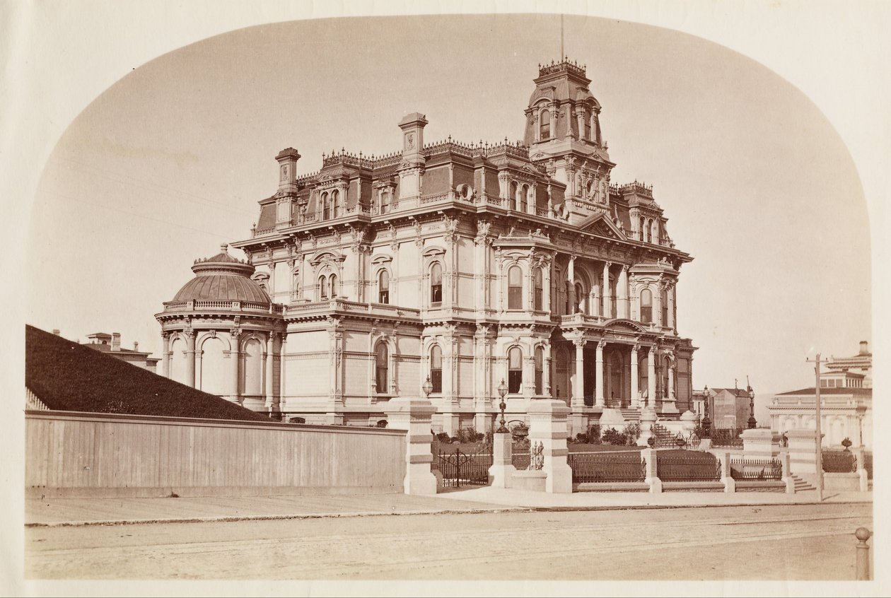 (Residence Chas. Crocker.) av Carleton E. Watkins