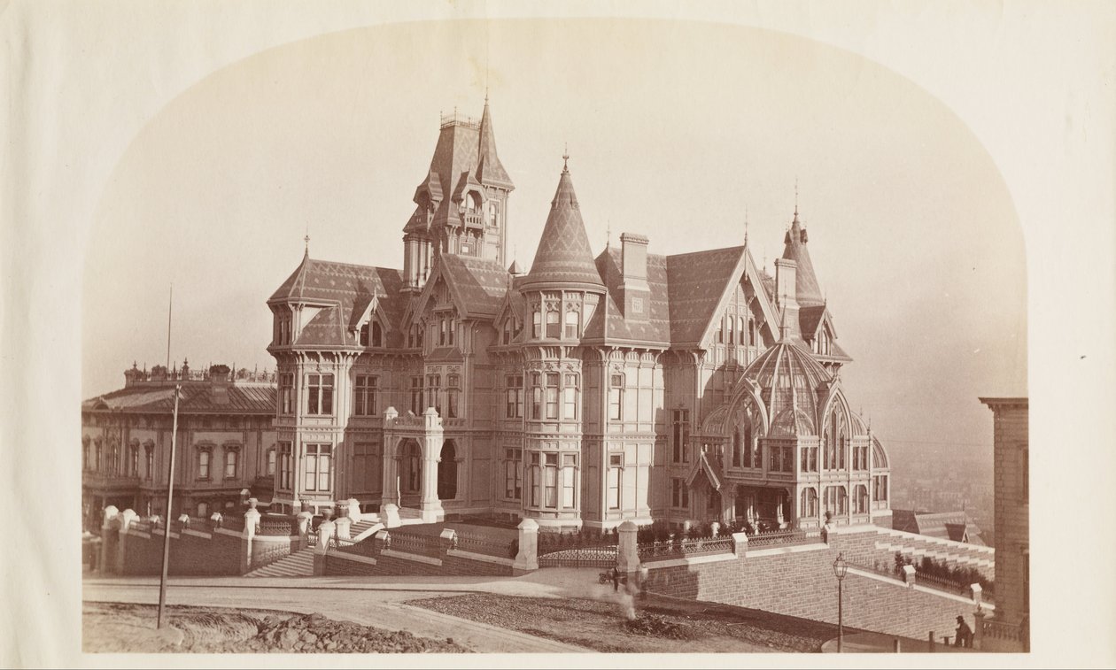 (Bostad för fru Hopkins S.F.) av Carleton E. Watkins
