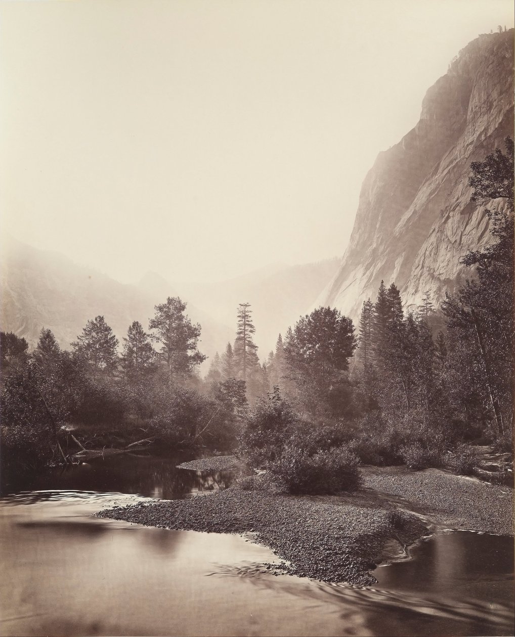 Mount Starr King, Yosemite, nr 69 av Carleton E. Watkins