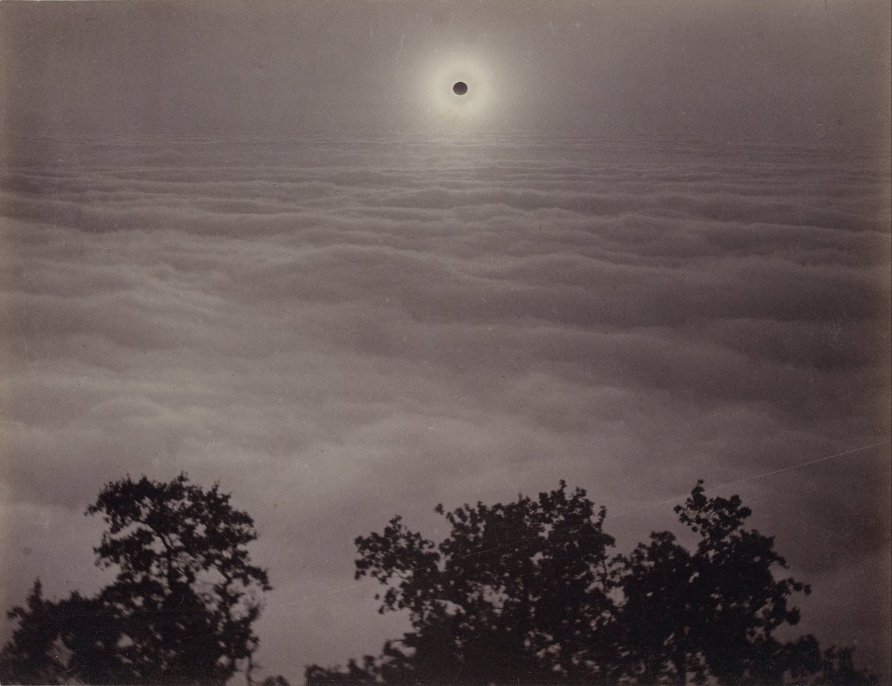 Solförmörkelse från berget Santa Lucia av Carleton E. Watkins