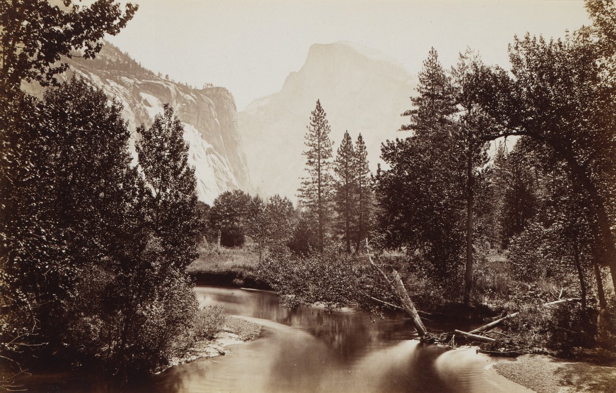 Half Dome, Yosemite, Kalifornien av Carleton E. Watkins
