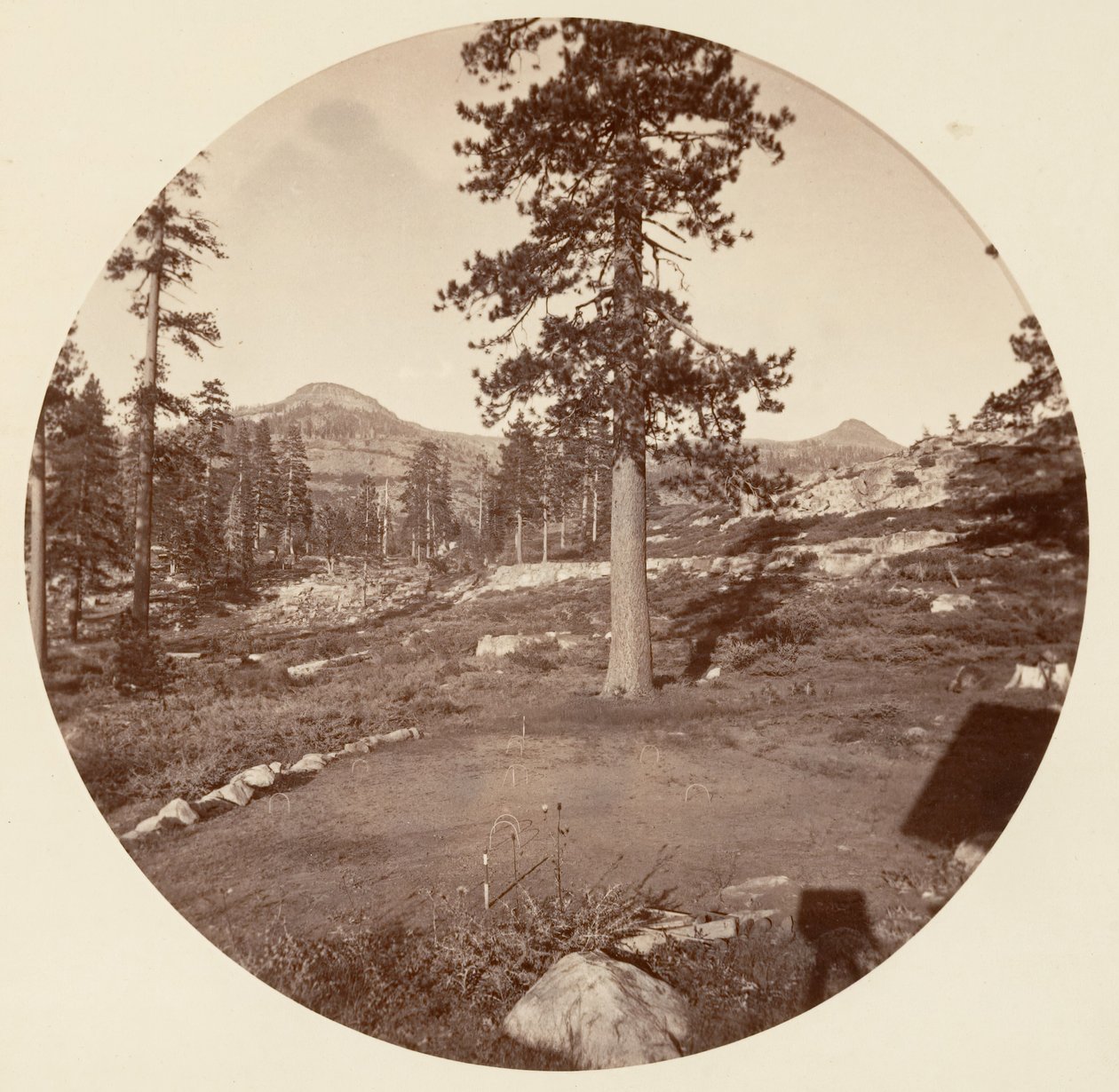 [Yosemite National Park, Kalifornien], ca. 1878. av Carleton Emmons Watkins