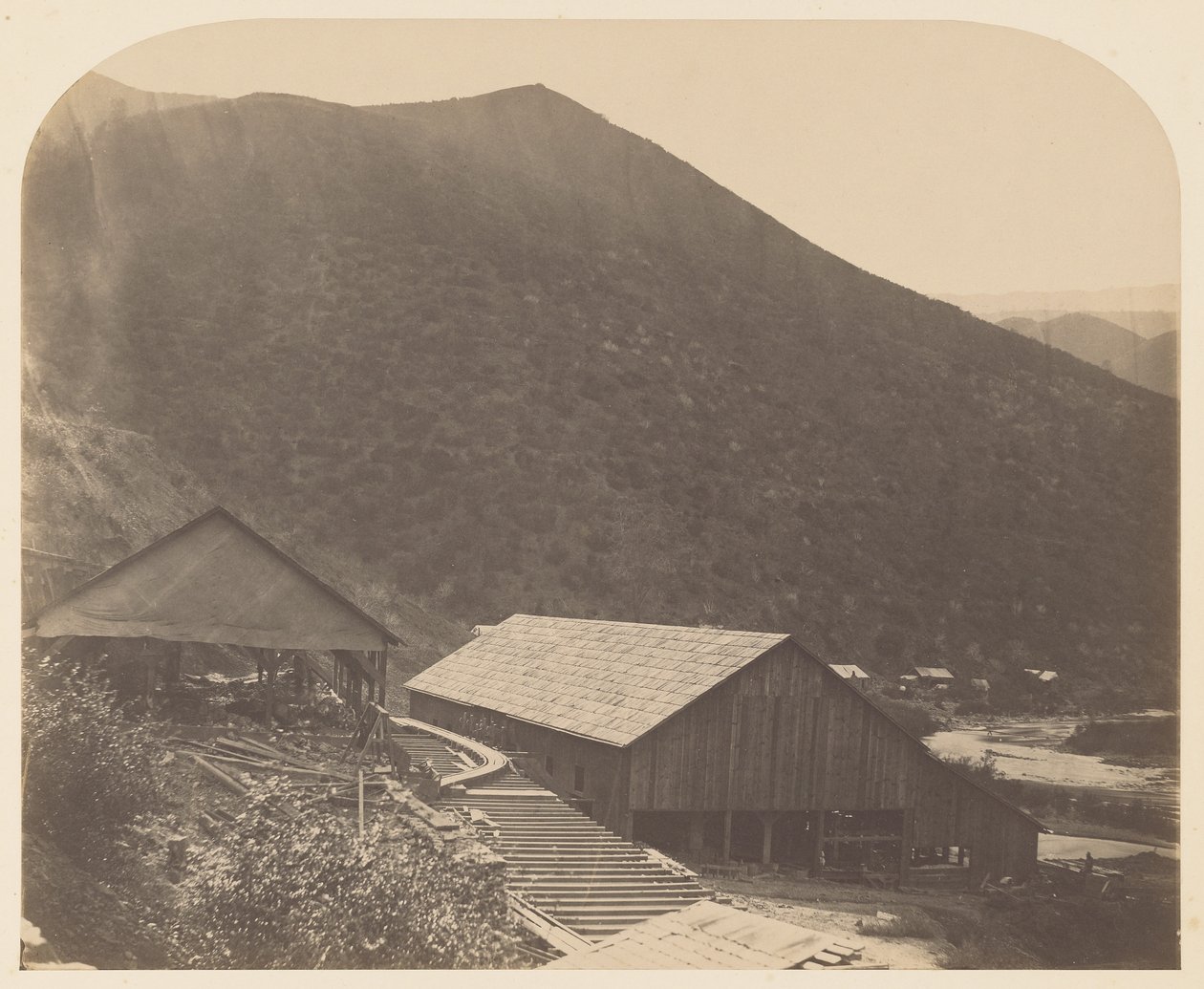 [Benton Mills West] av Carleton Watkins