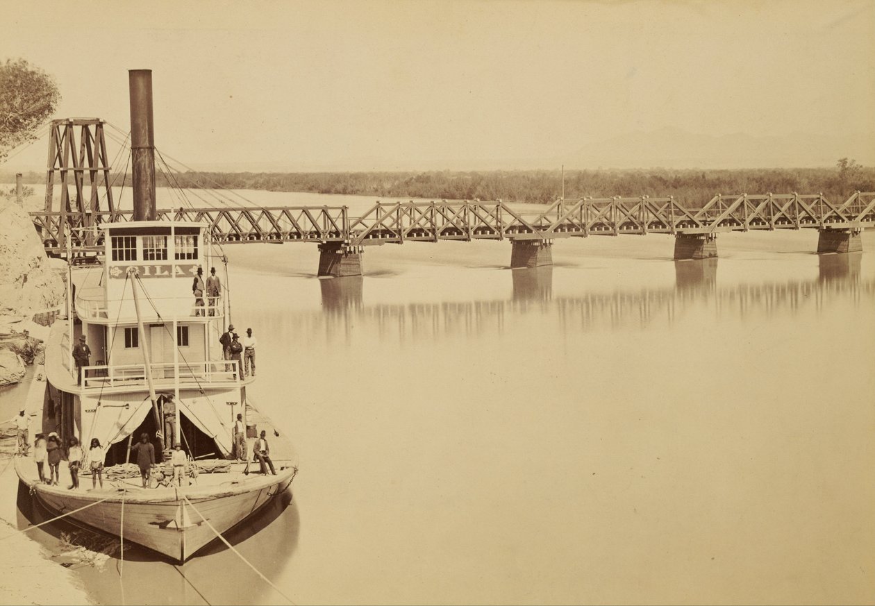 Bro över Colorado Yuma av Carleton Watkins