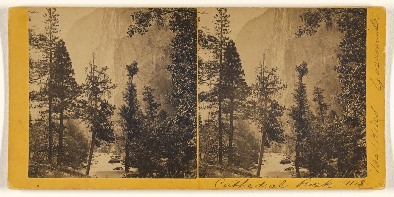 [Cathedral Rock] av Carleton Watkins