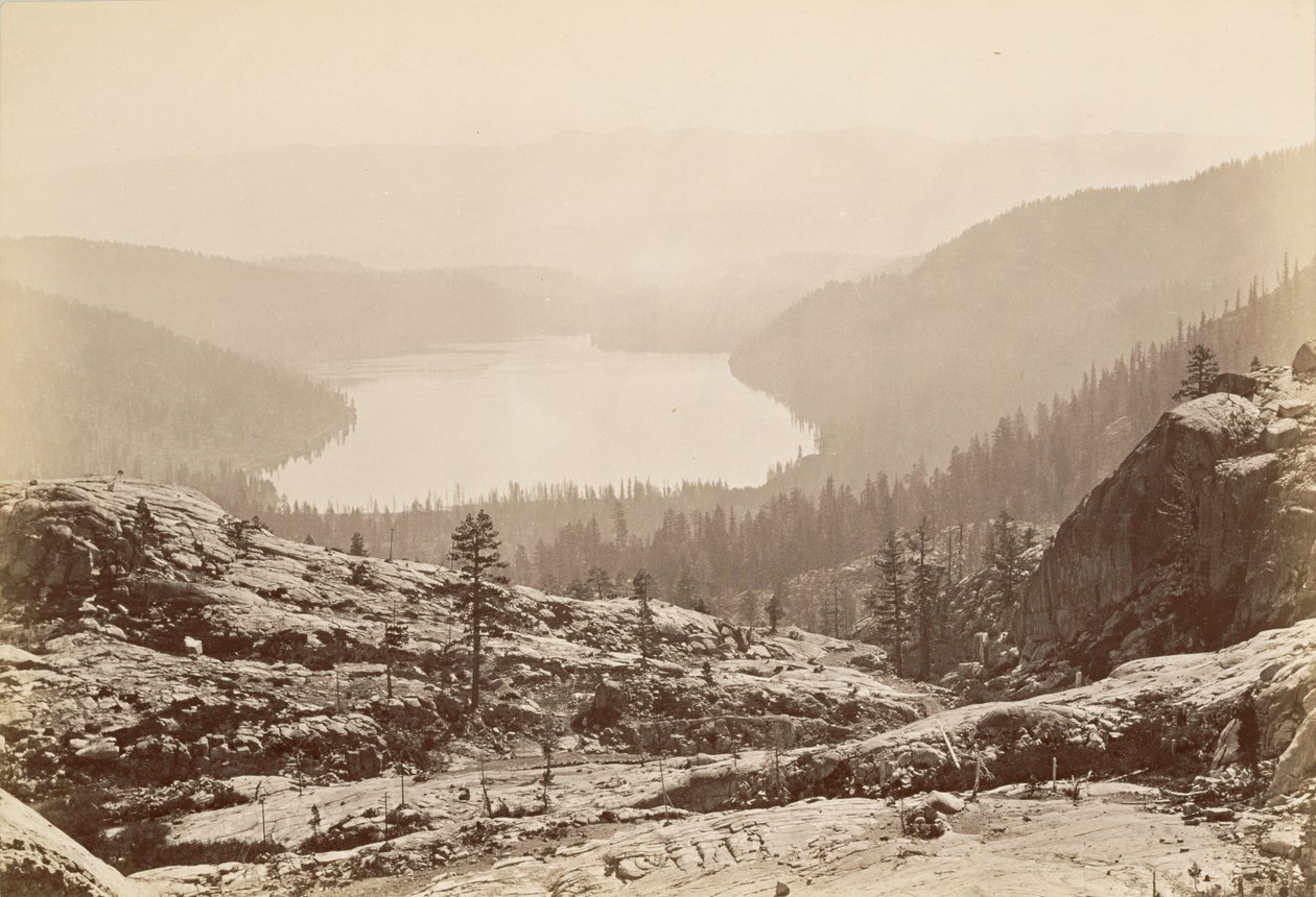 [Donner Lake, Kalifornien] av Carleton Watkins