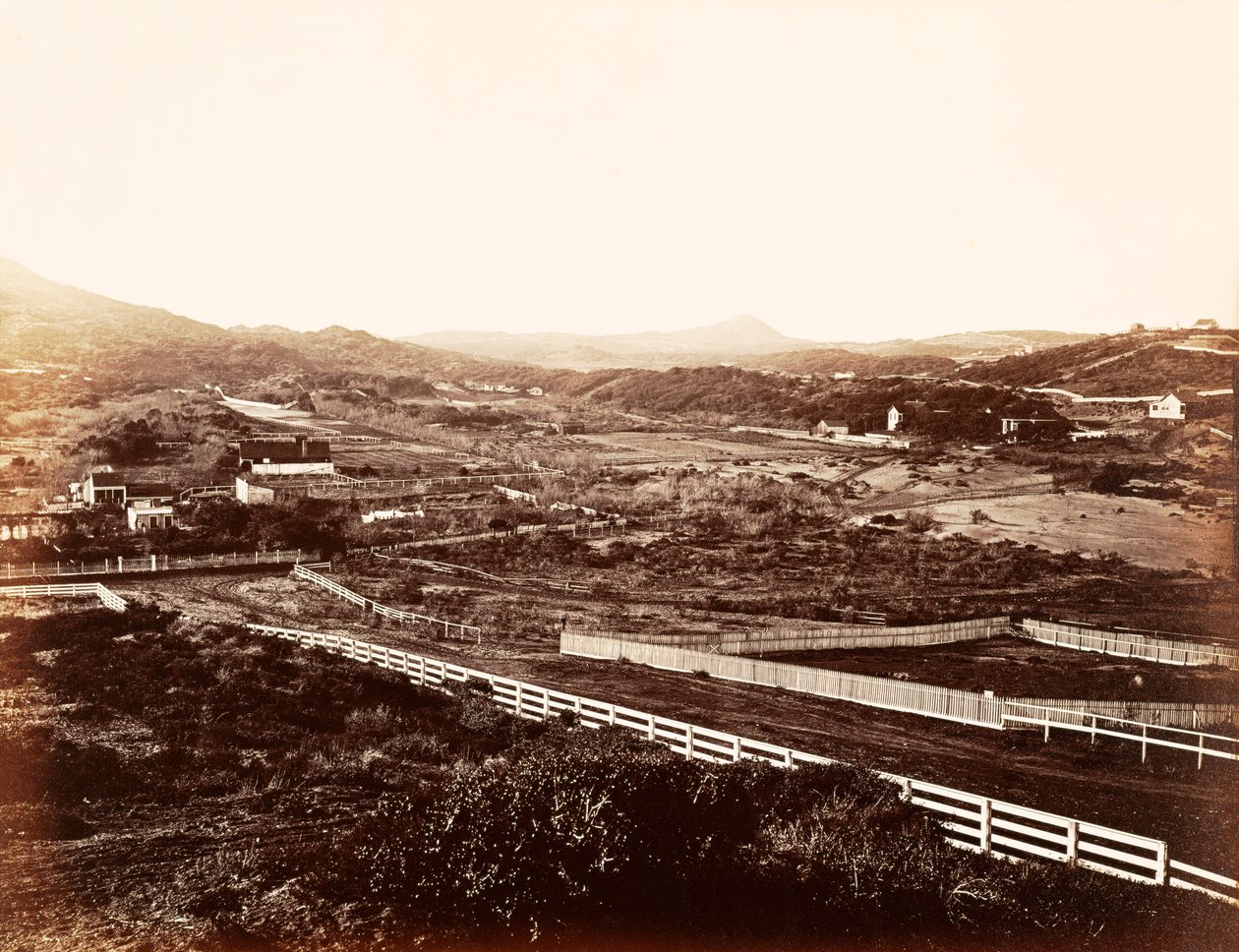 [Lone Mountain, från barnhemmet] av Carleton Watkins