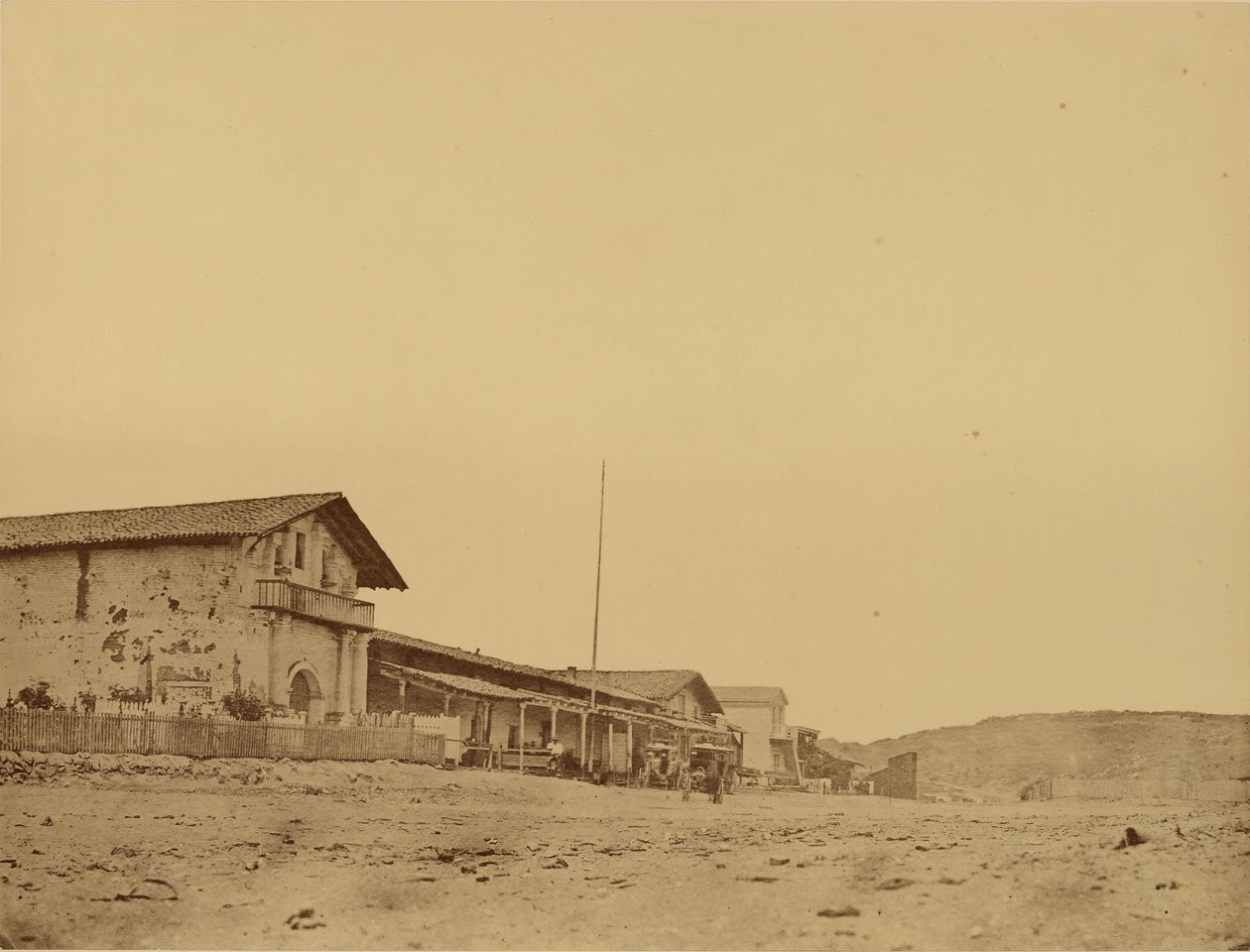 [Mission San Francisco de Asisi på Laguna de Los Delores, San Francisco] [Mission San Francisco de Asisi på Laguna de Los Delores, San Francisco]. av Carleton Watkins