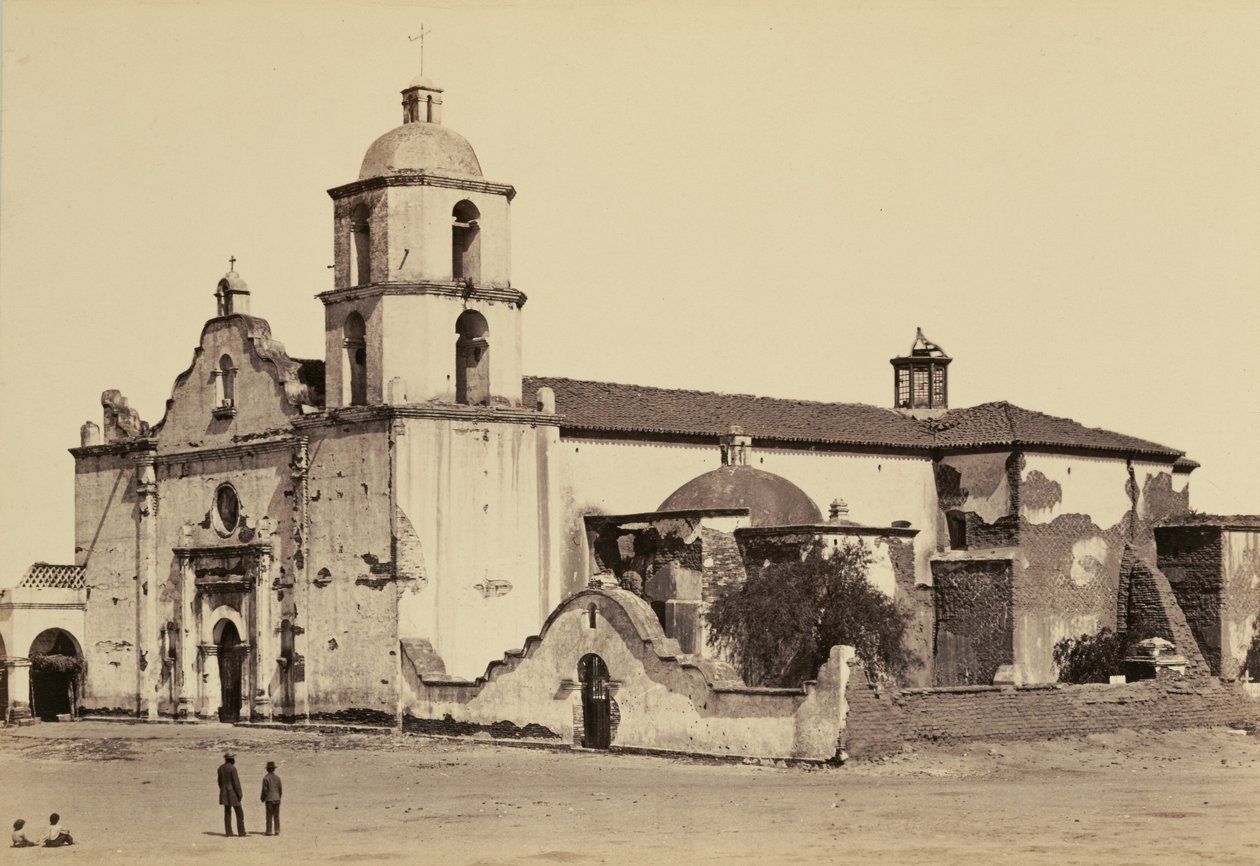 [Missionen San Luis Rey de Francia] av Carleton Watkins