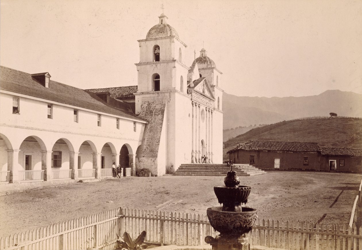 [Mission, Santa Barbara] av Carleton Watkins