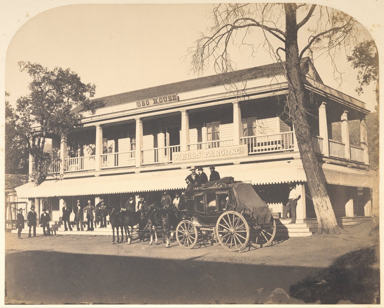 Oso hus av Carleton Watkins