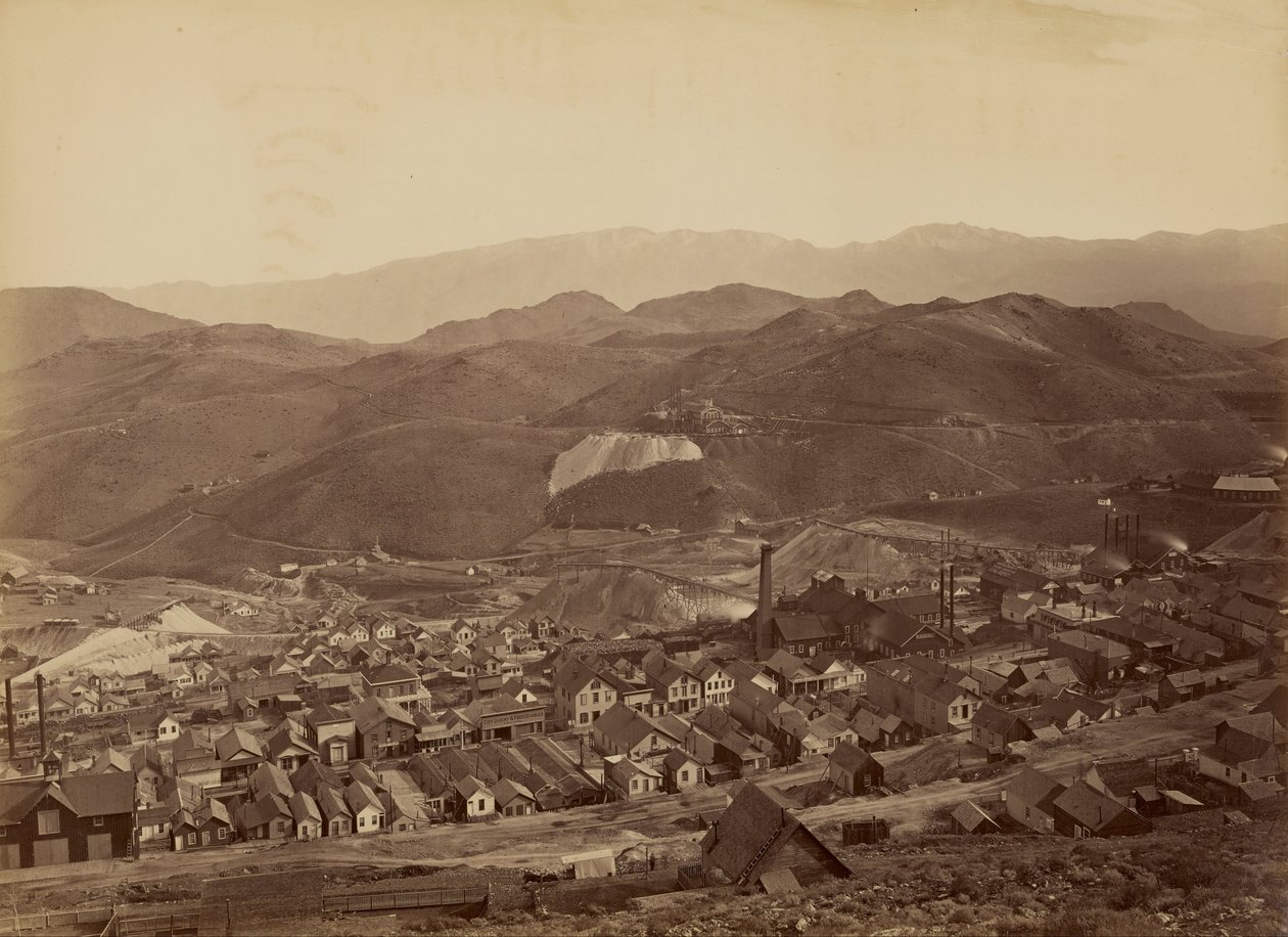 Kombinationsaxeln, från vattenflödet av Carleton Watkins