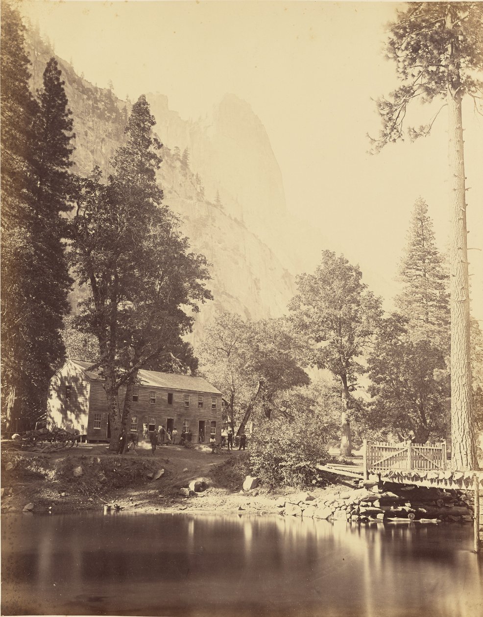 Vakten och hotellet av Carleton Watkins