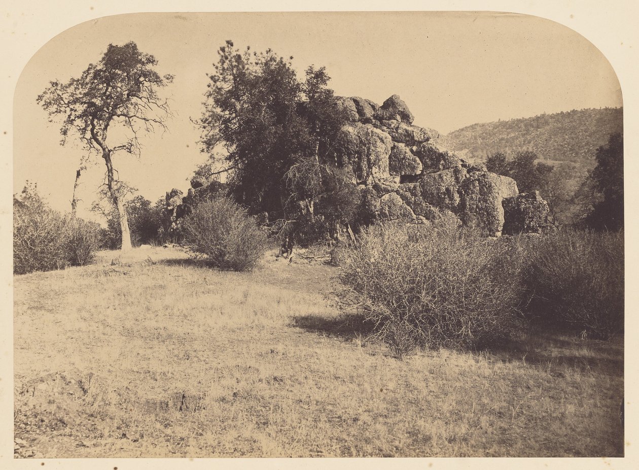 [Tower Rock - North View] av Carleton Watkins