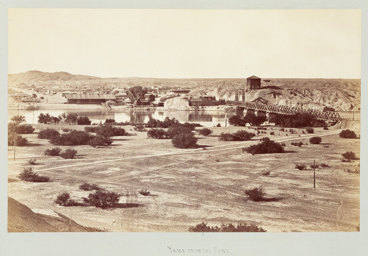 [Yuma från fortet] av Carleton Watkins