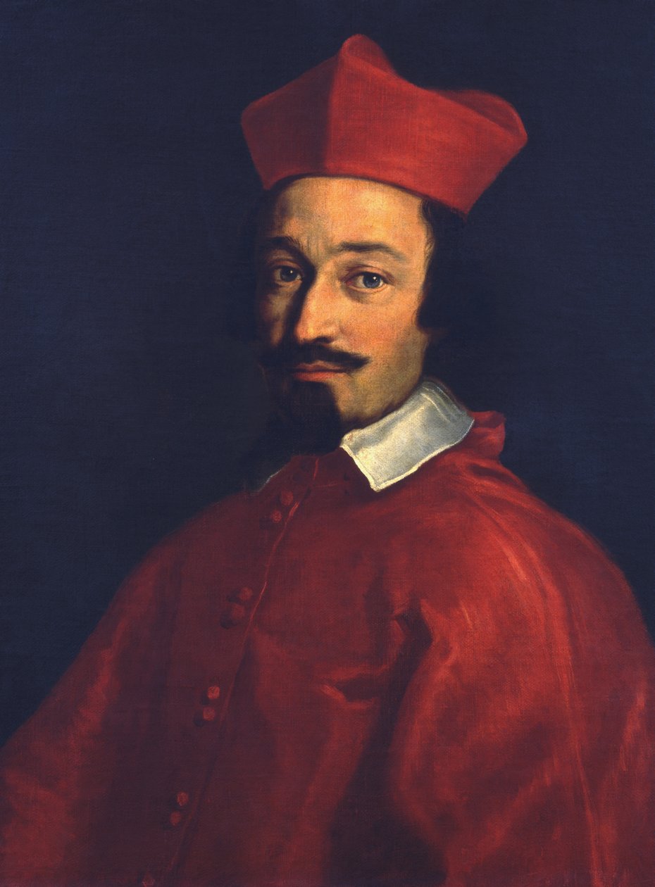 Porträtt av kardinal Fabio Chigi av Carlo Cesi