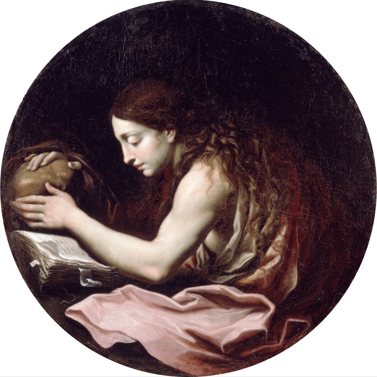 Penitent Magdalen av Carlo Cignani