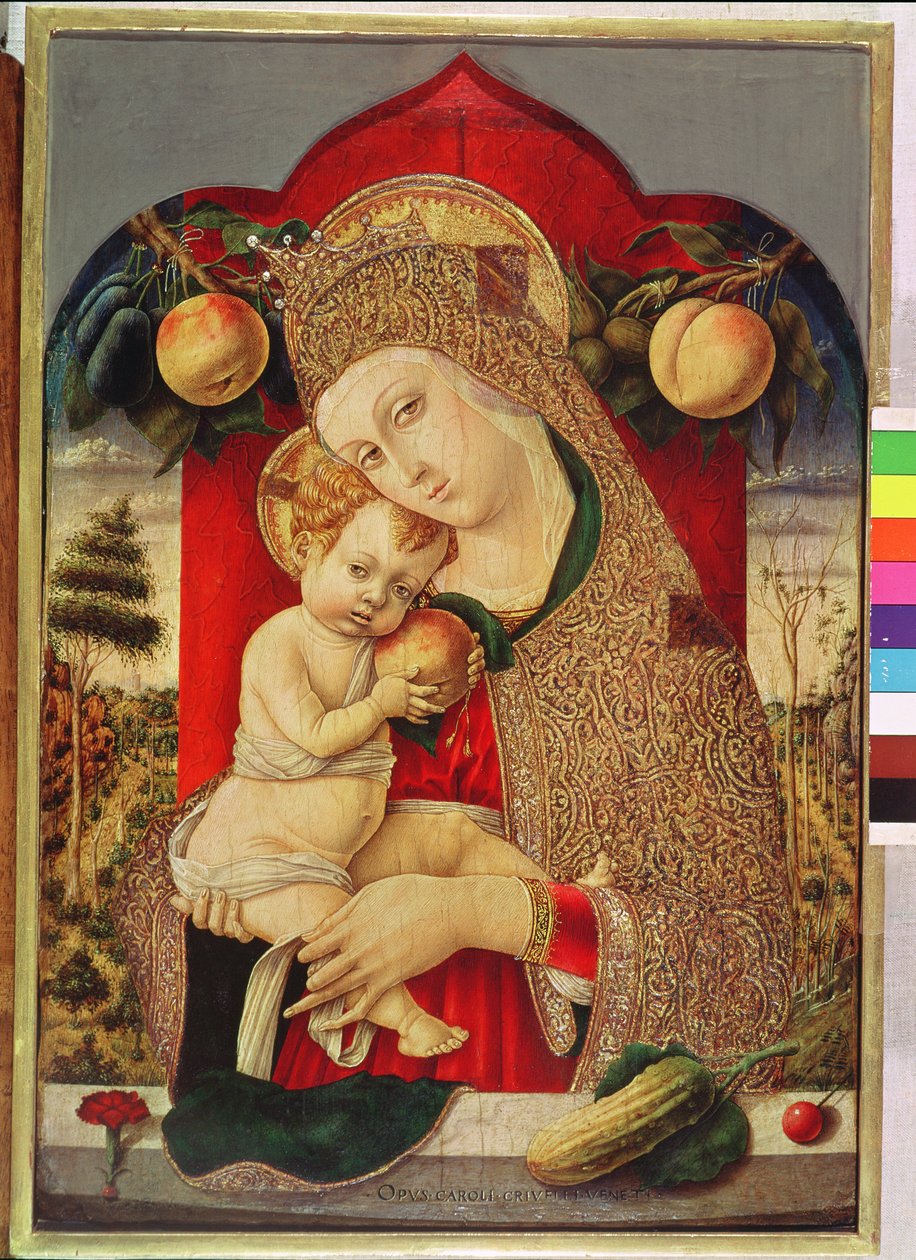 Jungfru och barn av Carlo Crivelli