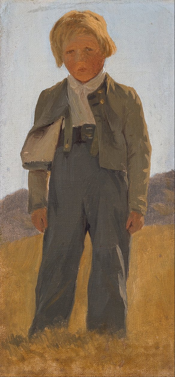 Herdepojke. Studie av Carlo Dalgas