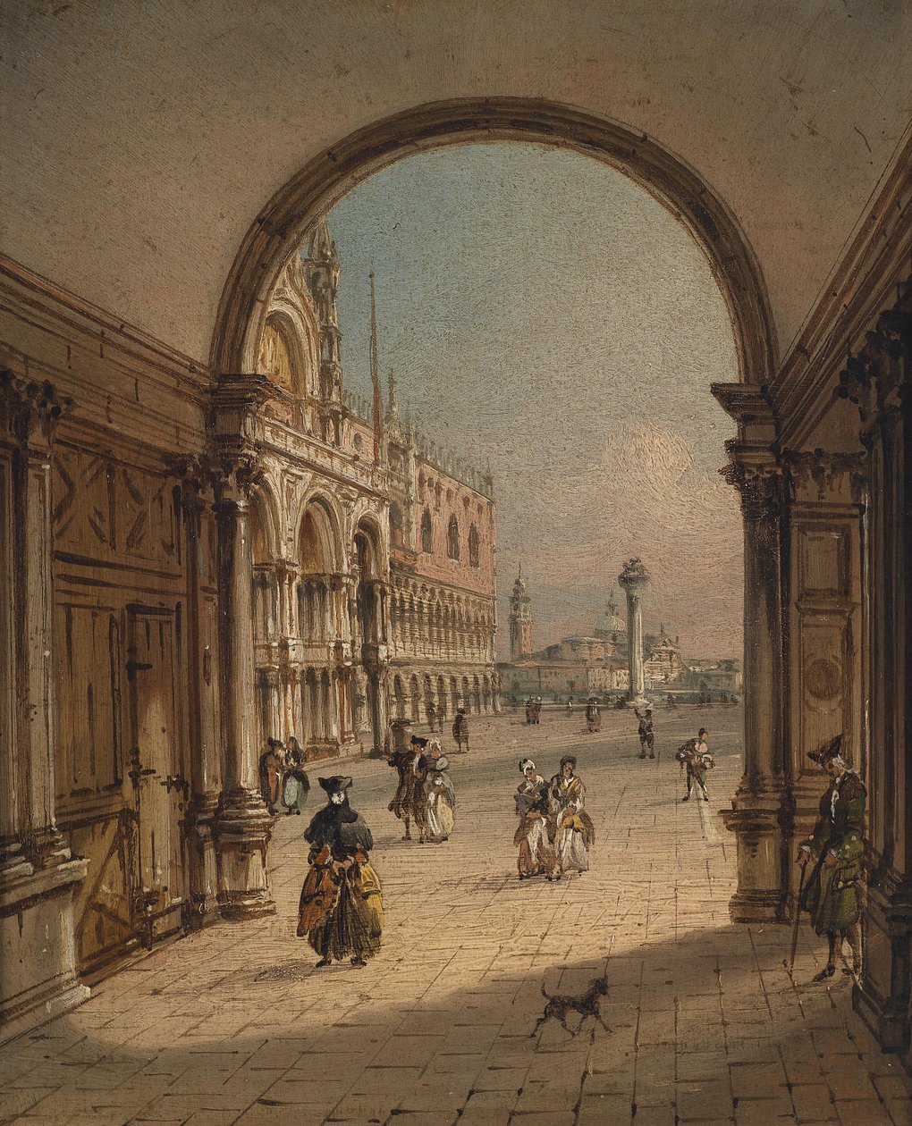 Venedig, Blick auf die Piazzetta San Marco av Carlo Grubacs