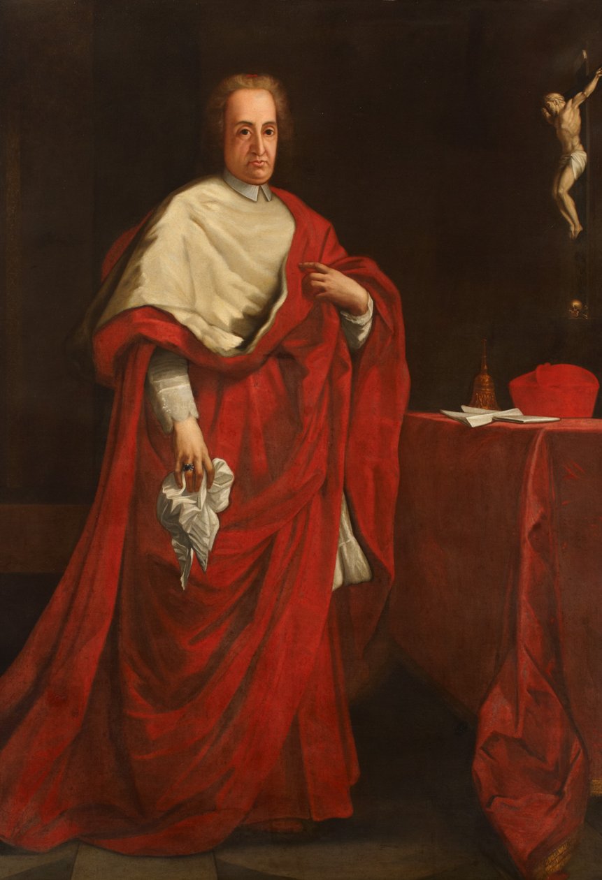 Kardinal Antonio Barberini, ca 1660 av Carlo Maratta or Maratti