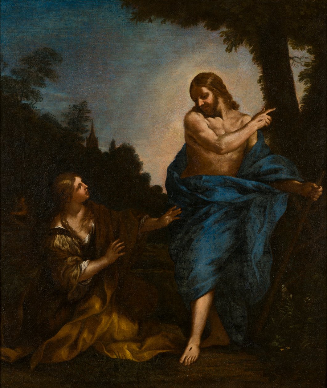 Rör mig inte, ca 1645-1713 (olja på duk) av Carlo (follower of) Maratta or Maratti
