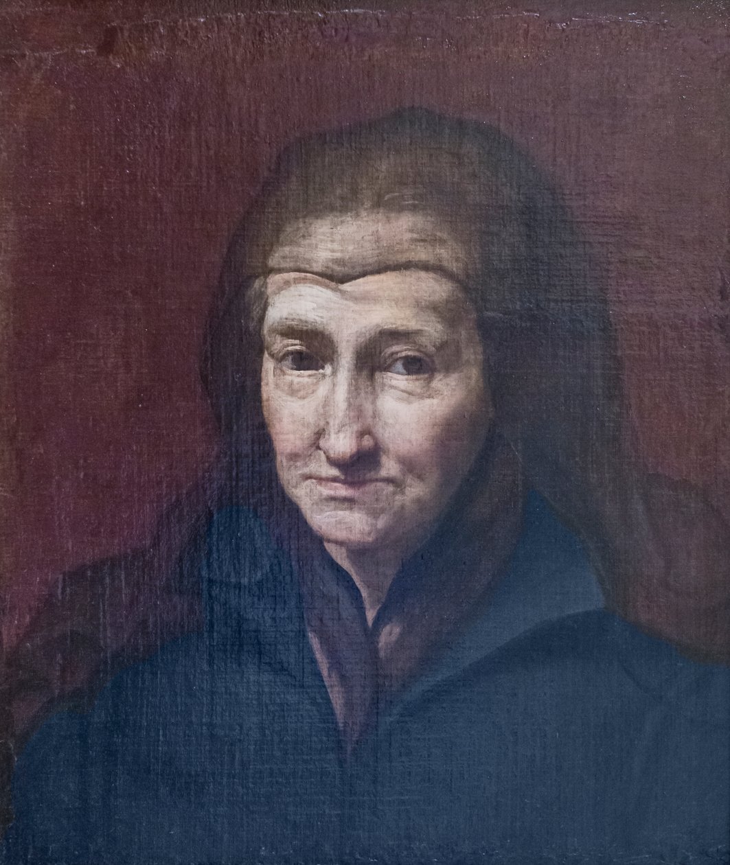 Porträtt av en gammal kvinna av Carlo (follower of) Maratta or Maratti