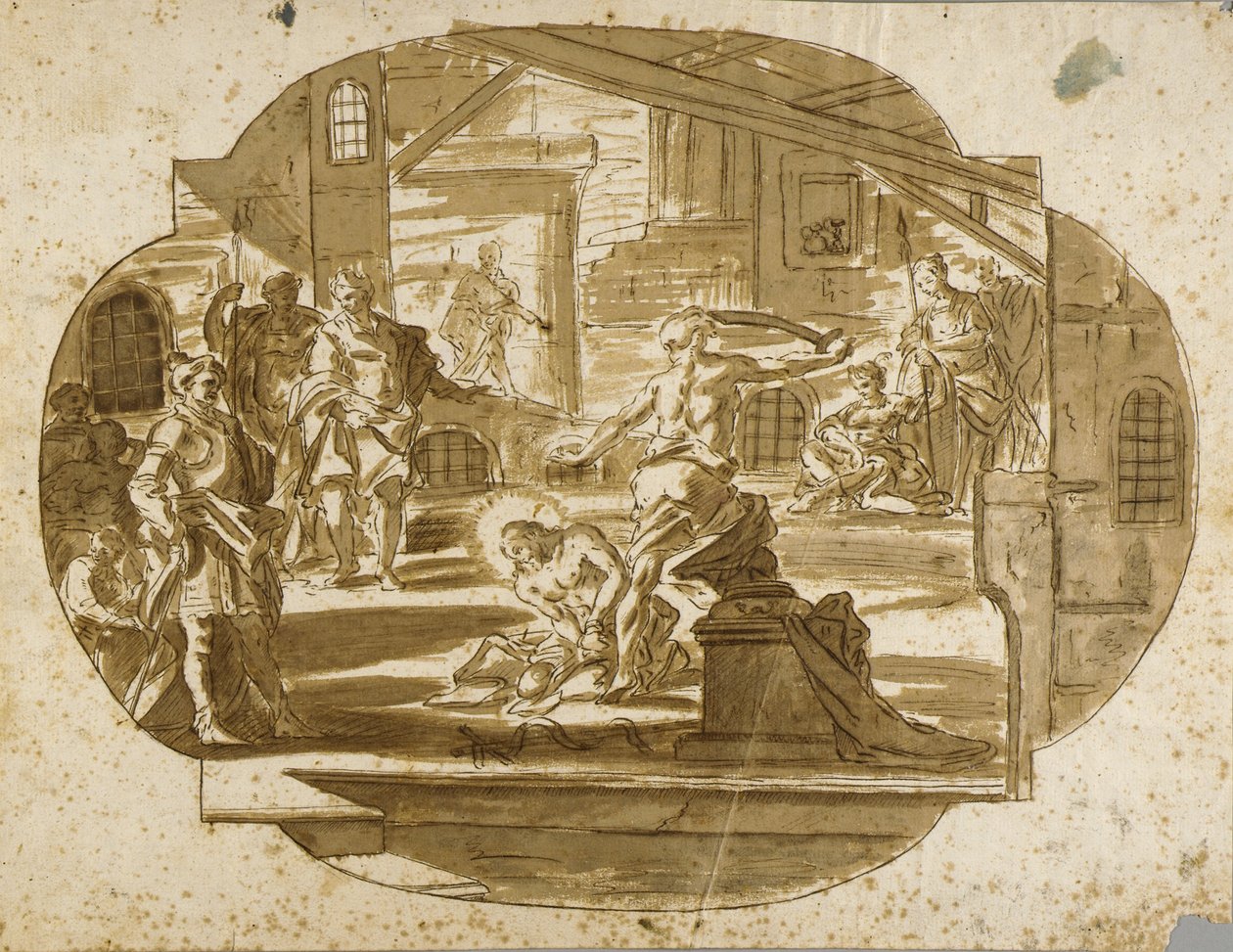Ritning av Carlo Amalfi