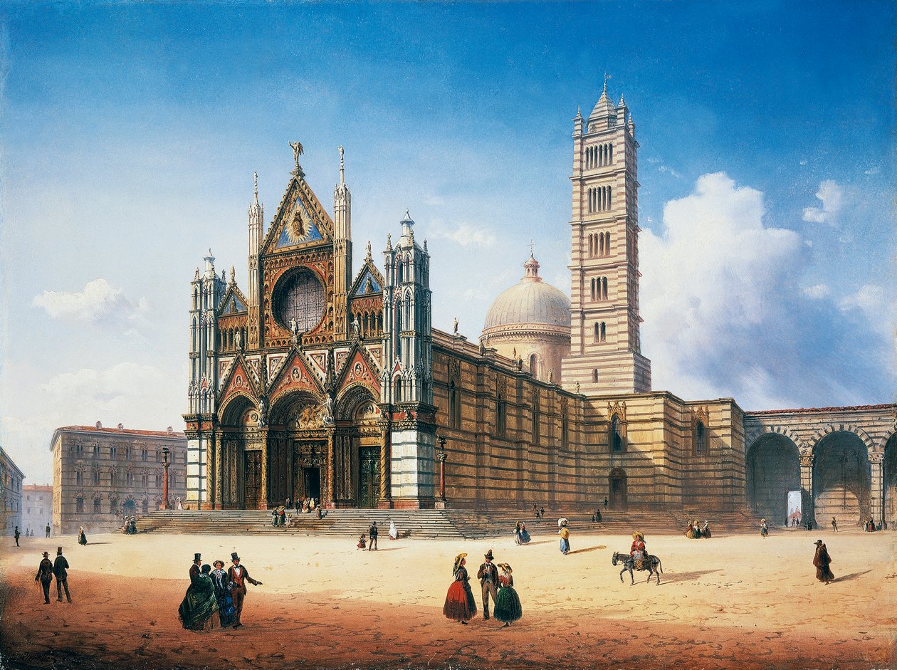 Katedralen i Siena av Carlo Bossoli