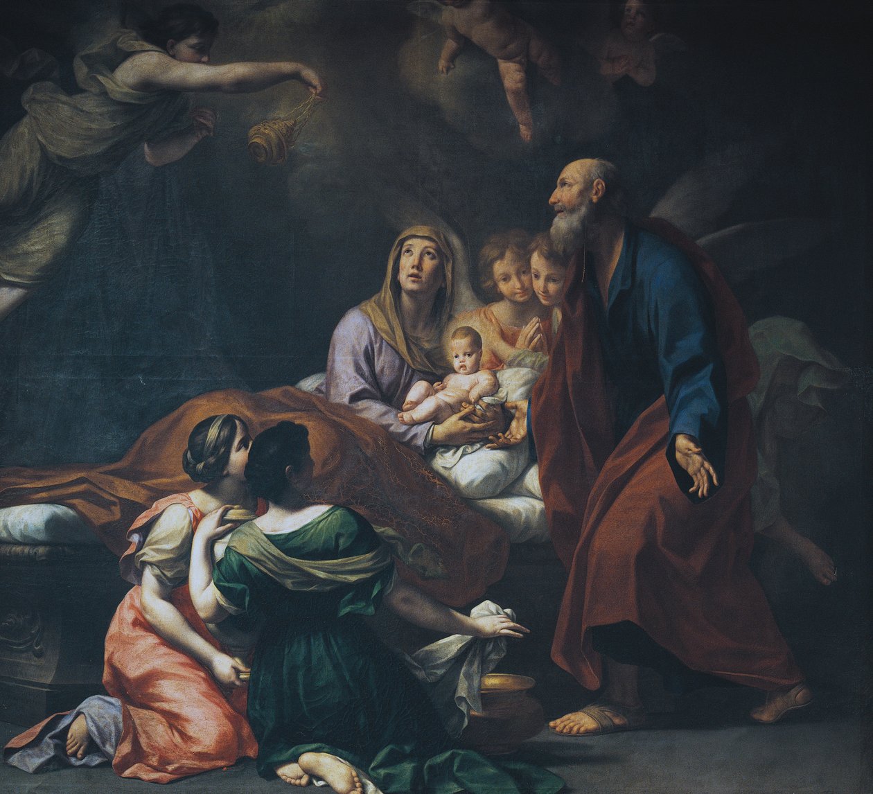 Marias födelse av Carlo Cignani
