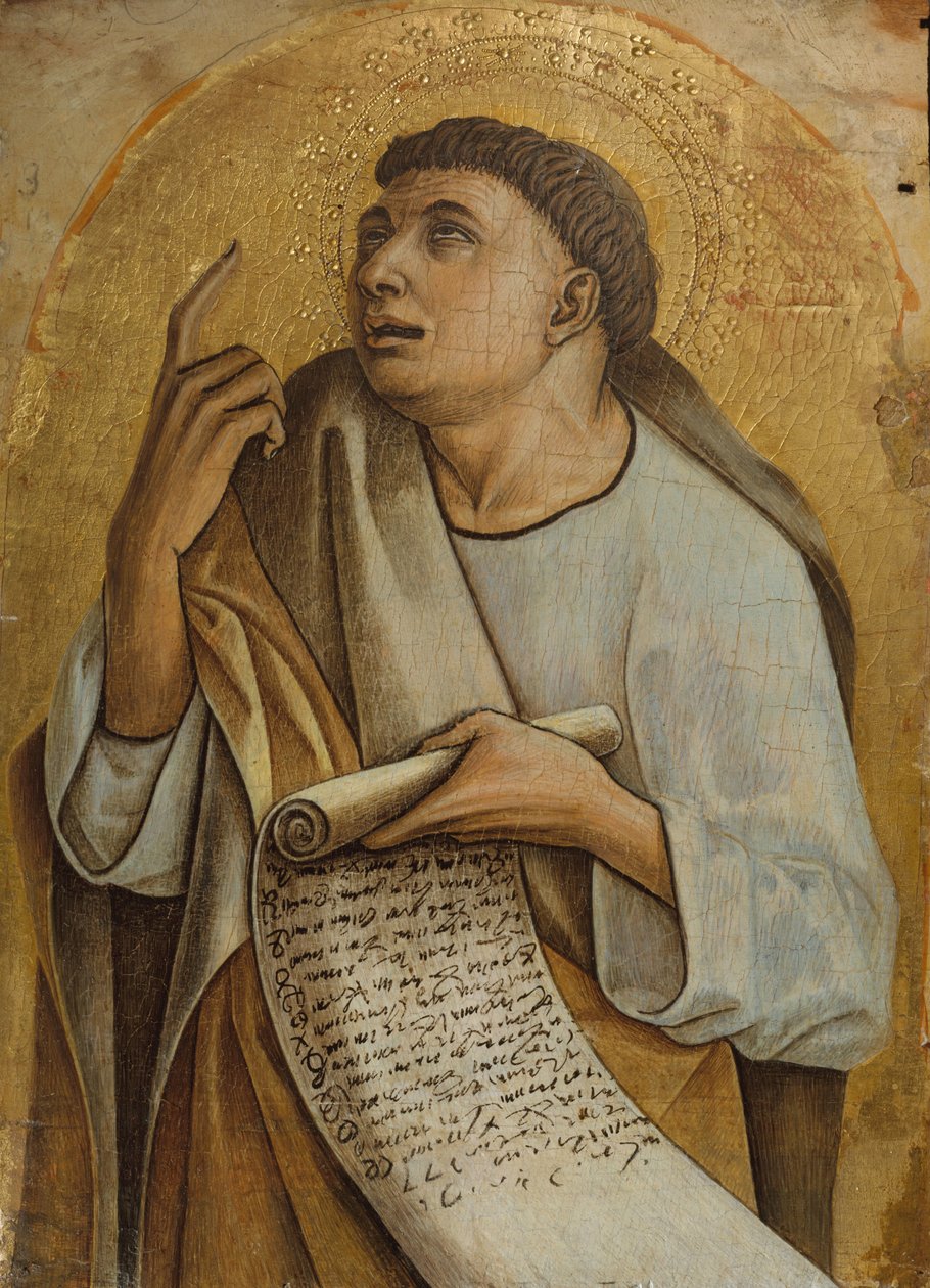 En apostel, ca 1471-73 (tempera och guld på trä) av Carlo Crivelli