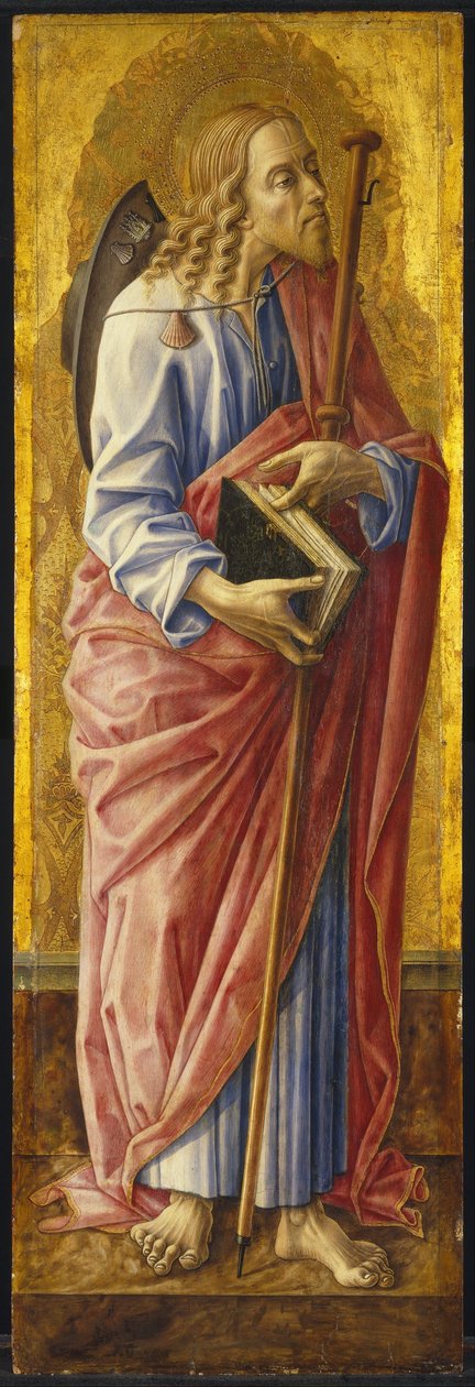 Sankt Jakob Major, del av en altartavla av Carlo Crivelli