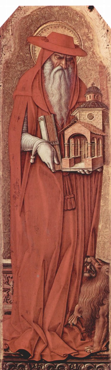 Sankt Jerome av Carlo Crivelli