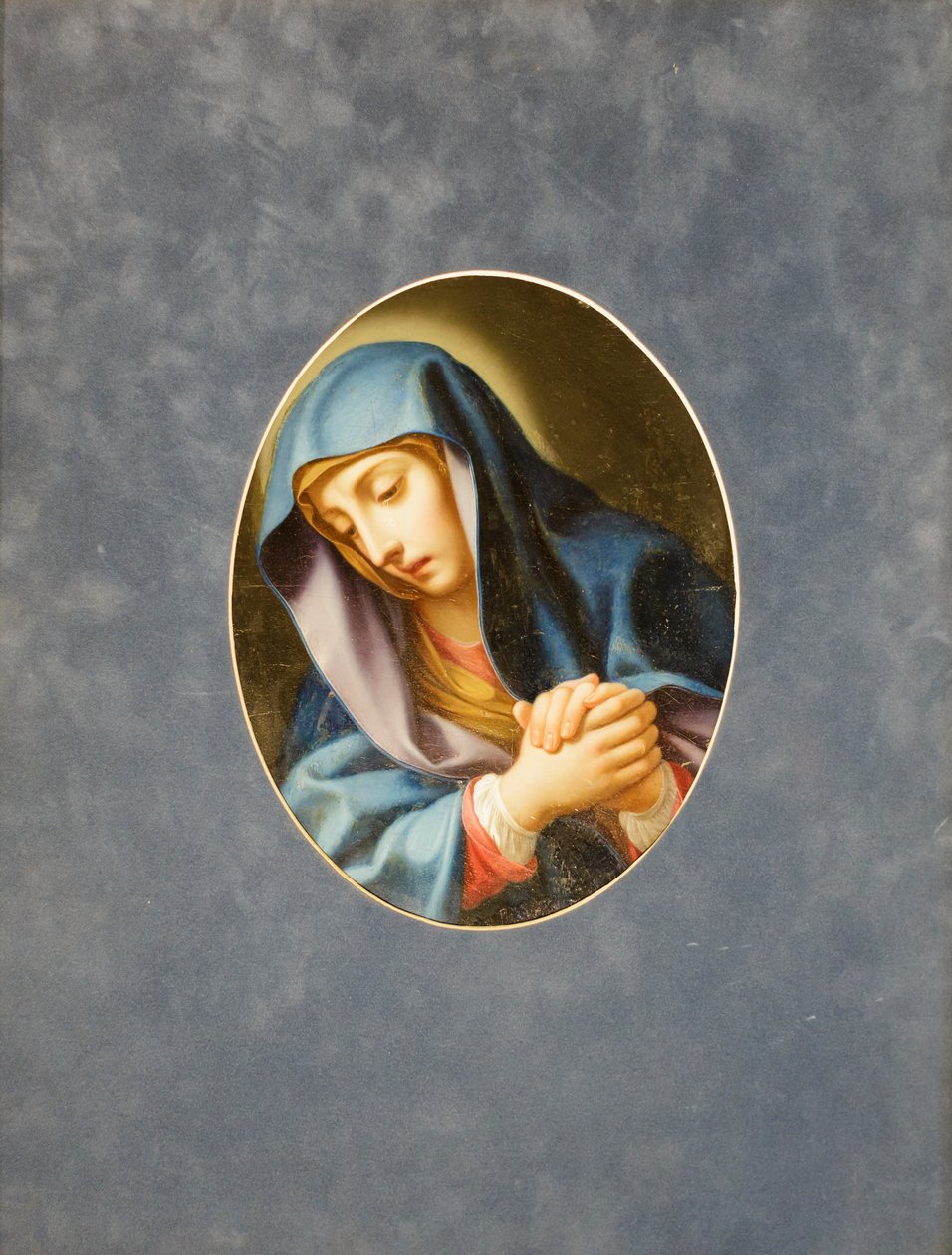 Den gråtande madonnan, Carlo Dolci (olja på koppar) av Carlo Dolci